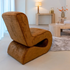 Richmond Interiors Sessel Frankie cognac fusion (Fusion cognac 28) Polstersessel Richmond Interiors