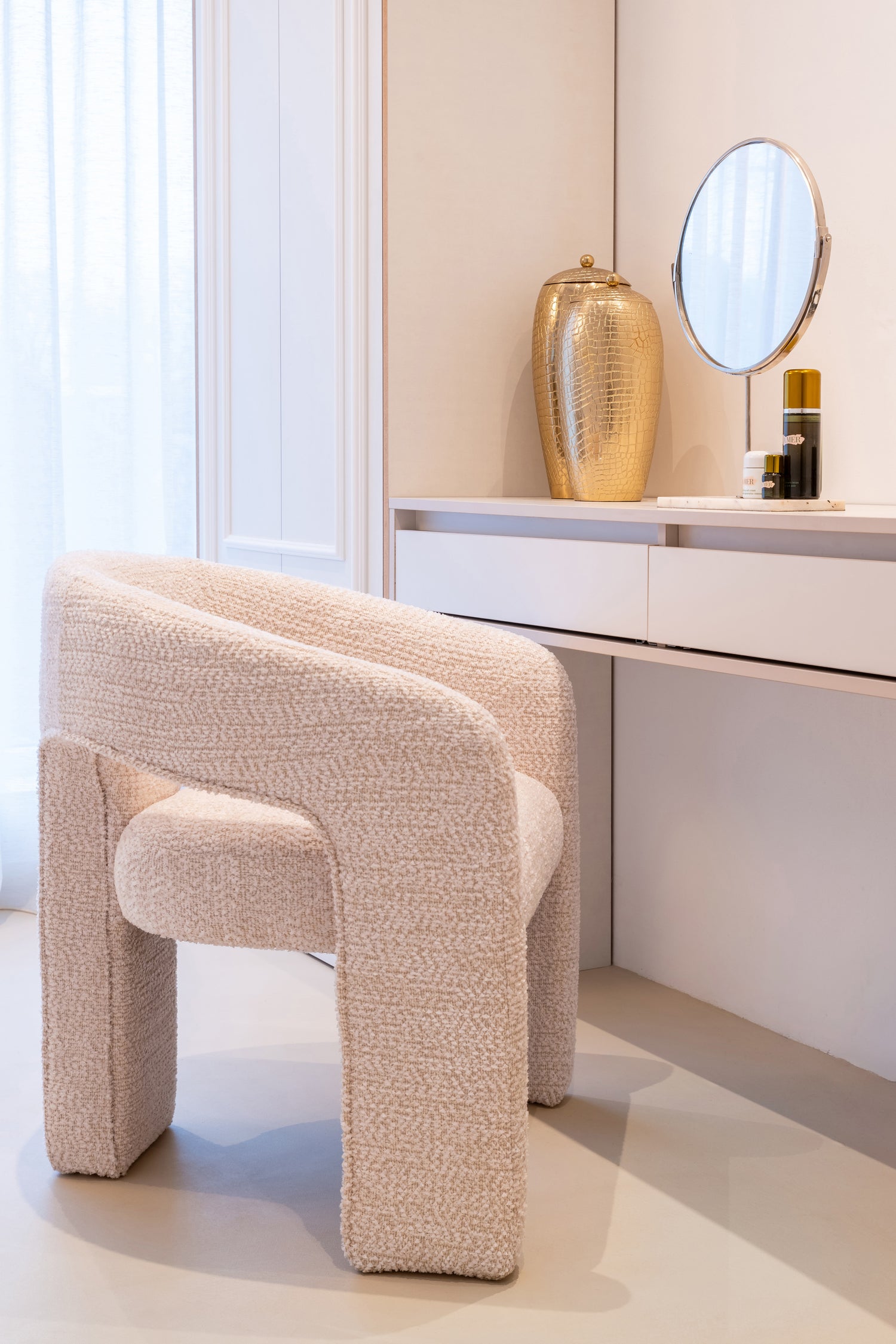 Richmond Interiors Esszimmerstuhl Belle lovely cream fire retardant Esszimmerstuhl Richmond Interiors