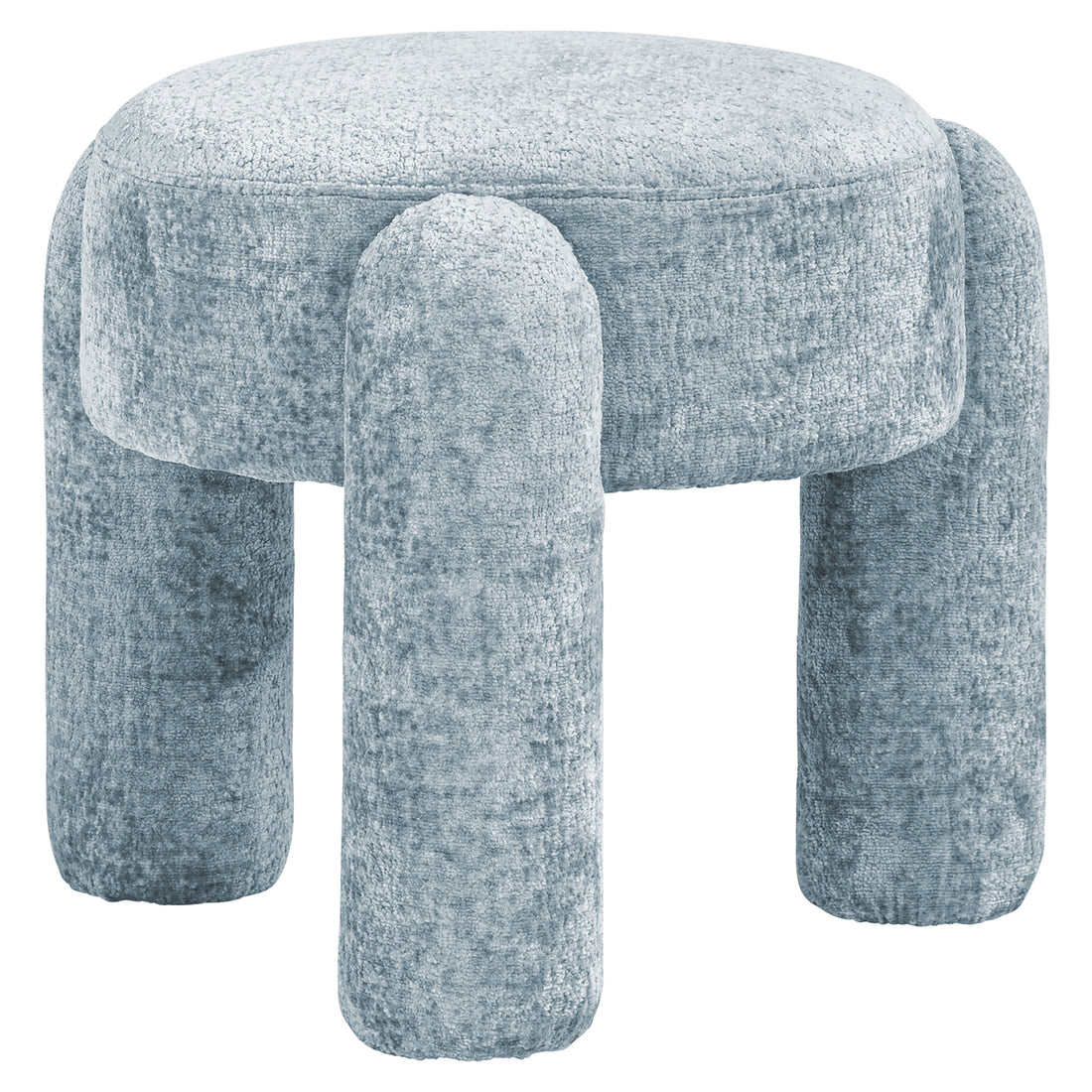 Richmond Interiors Hocker & Fußbank Holly light blue chenille Hocker & Fußbank Richmond Interiors