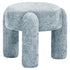 Richmond Interiors Hocker & Fußbank Holly light blue chenille Hocker & Fußbank Richmond Interiors