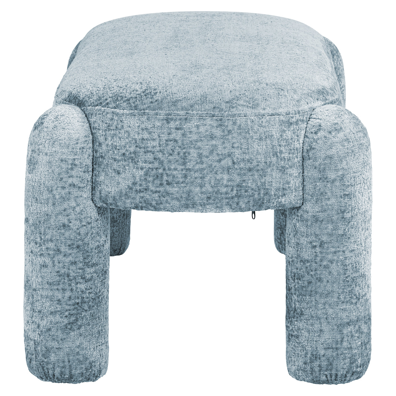 Richmond Interiors banc Holly chenille bleu clair