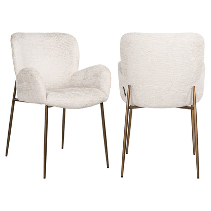 Richmond Interiors Esszimmerstuhl Amber cream fusion fire retardant Richmond Interiors
