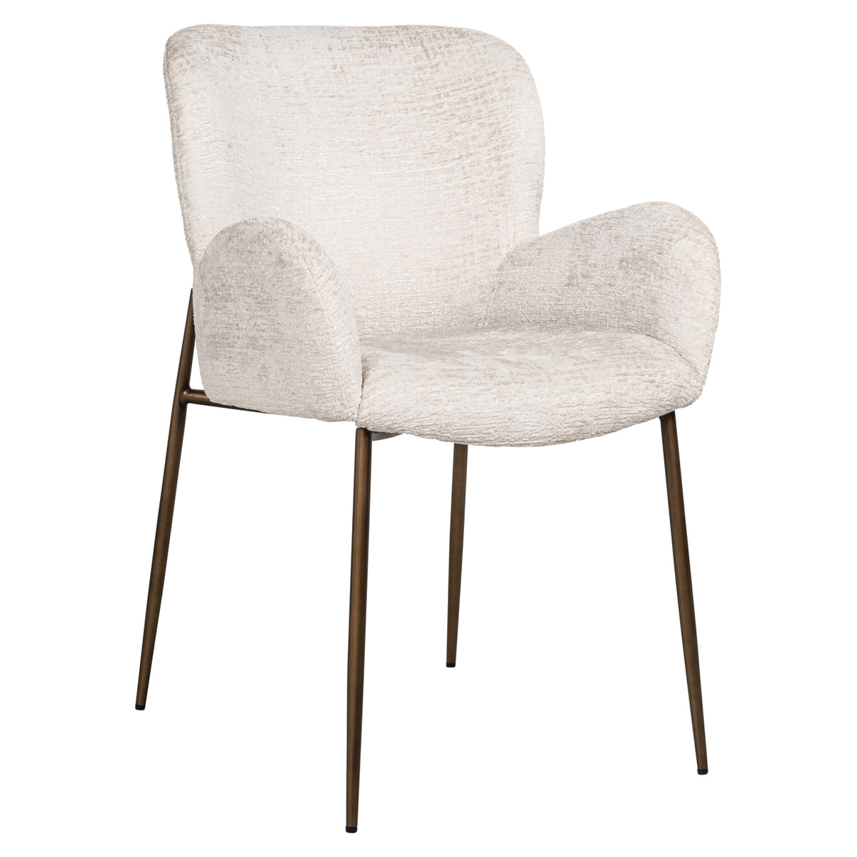 Richmond Interiors Esszimmerstuhl Amber cream fusion fire retardant Richmond Interiors