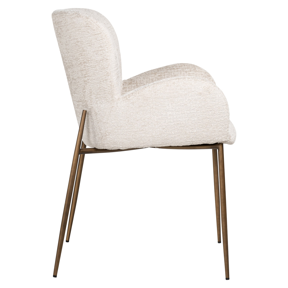 Richmond Interiors Esszimmerstuhl Amber cream fusion fire retardant Richmond Interiors