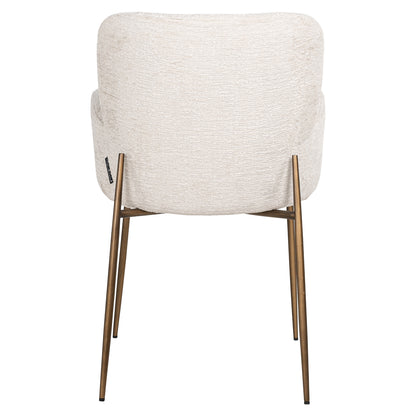 Richmond Interiors Esszimmerstuhl Amber cream fusion fire retardant Richmond Interiors
