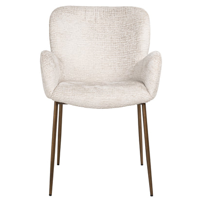 Richmond Interiors Esszimmerstuhl Amber cream fusion fire retardant Richmond Interiors