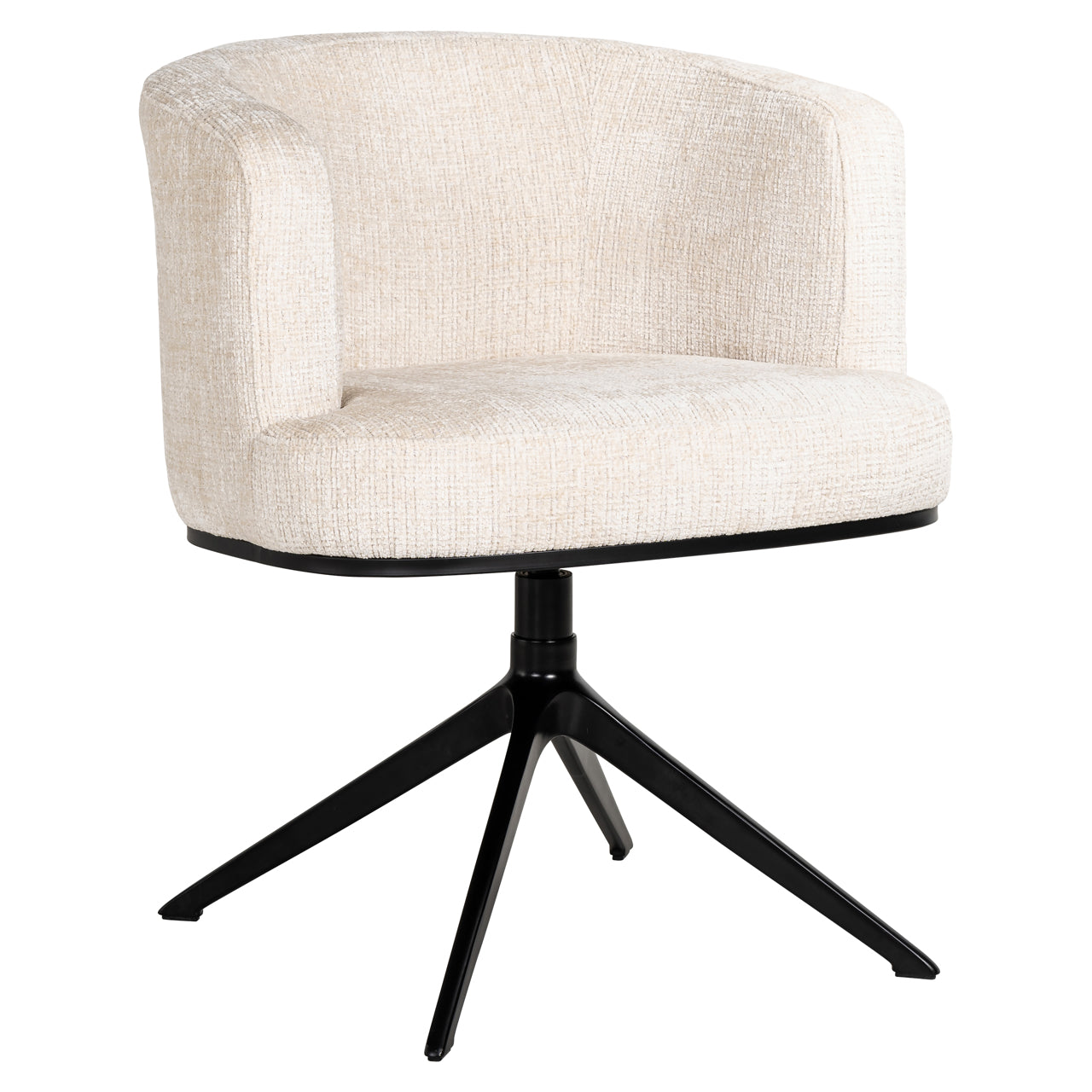 Richmond Interiors Esszimmerstuhl Cheyenne niagara beige swivel Esszimmerstuhl Richmond Interiors