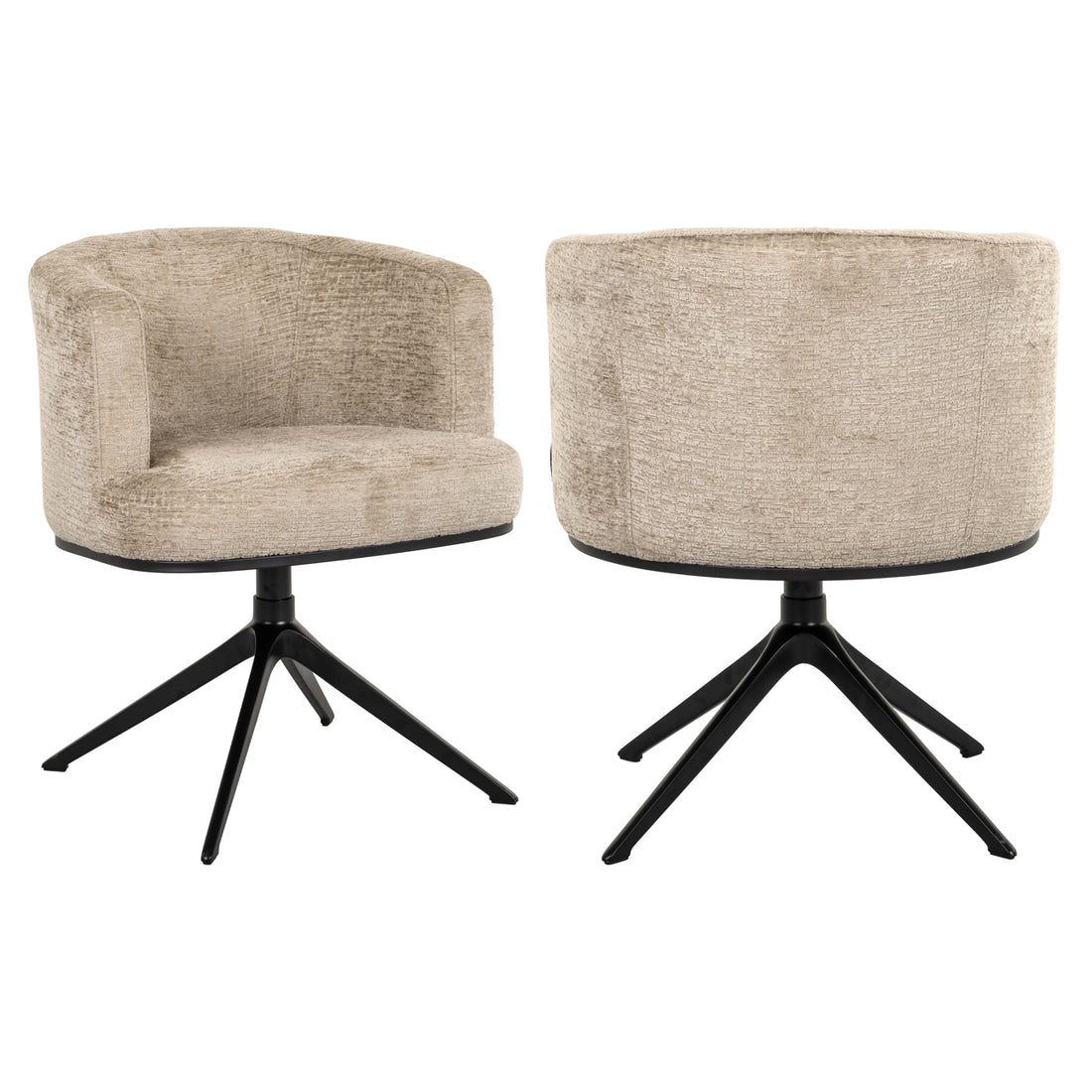 Richmond Interiors Esszimmerstuhl Cheyenne desert fusion swivel fire retardant Esszimmerstuhl Richmond Interiors