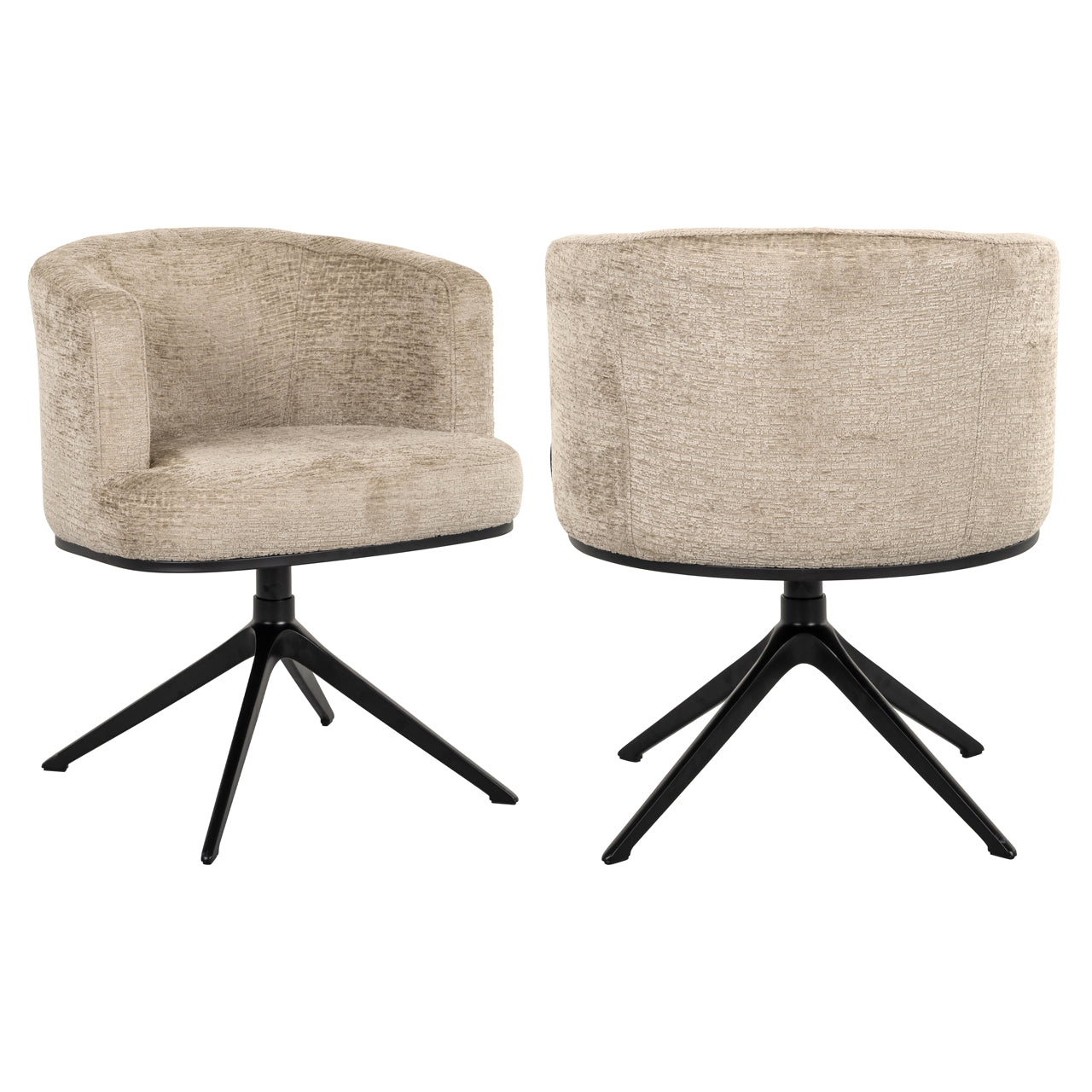 Richmond Interiors Esszimmerstuhl Cheyenne desert fusion swivel fire retardant Esszimmerstuhl Richmond Interiors