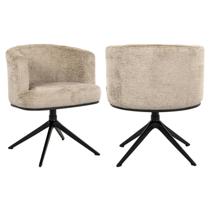 Richmond Interiors Esszimmerstuhl Cheyenne desert fusion swivel fire retardant Esszimmerstuhl Richmond Interiors