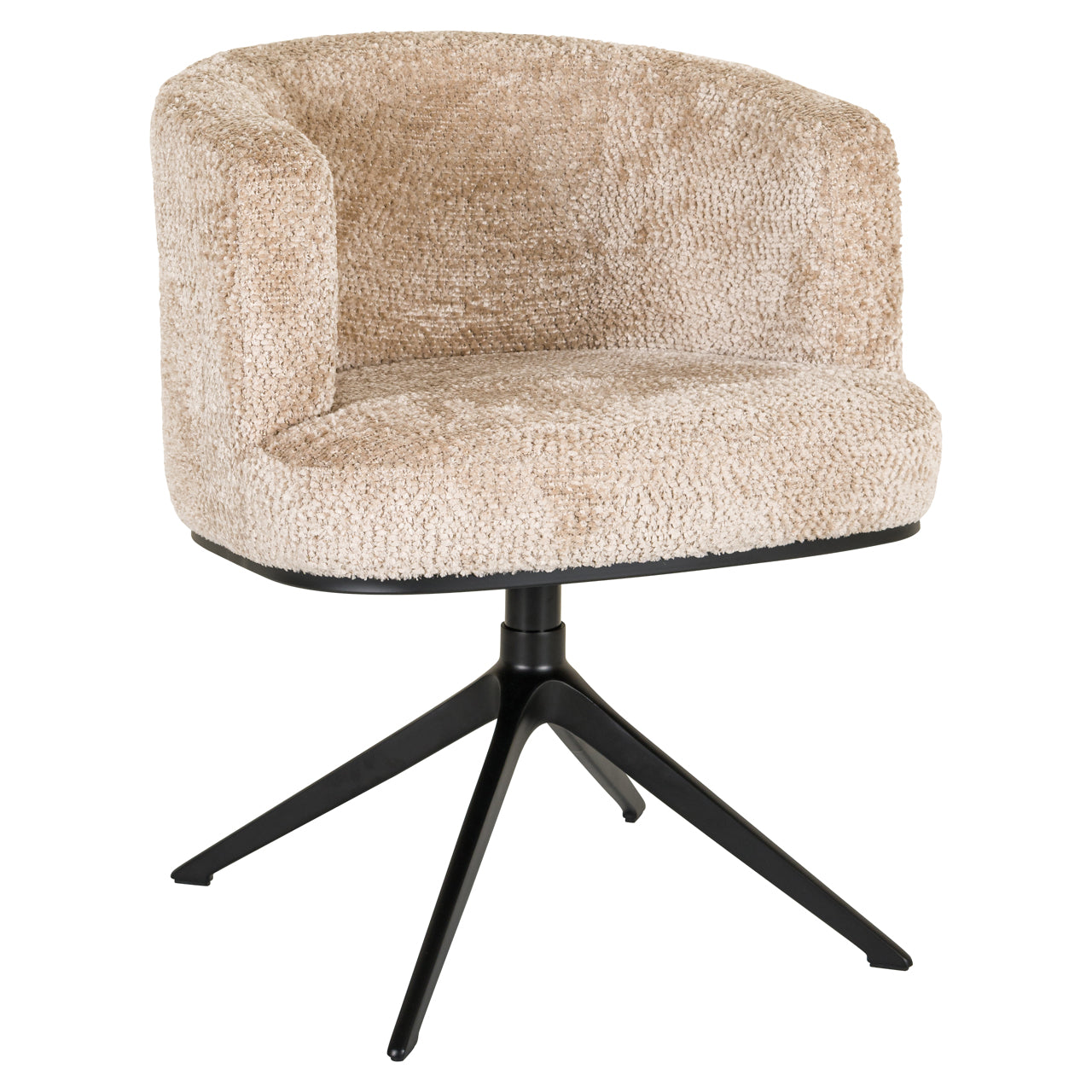 Richmond Interiors Esszimmerstuhl Cheyenne lovely beige swivel Esszimmerstuhl Richmond Interiors