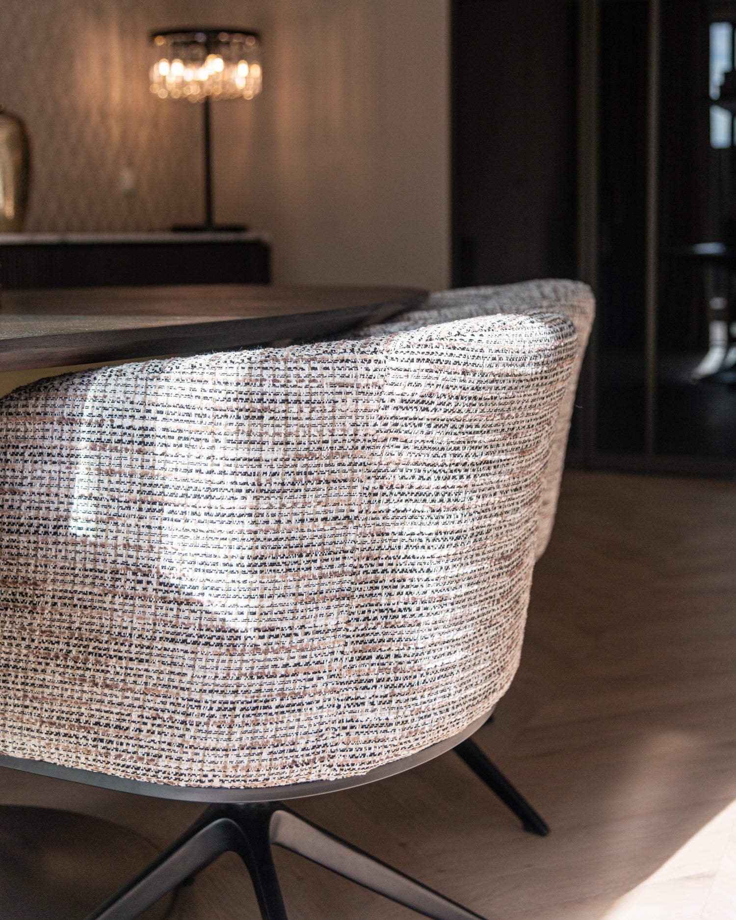 Richmond Interiors Esszimmerstuhl Cheyenne trendy nature swivel Esszimmerstuhl Richmond Interiors
