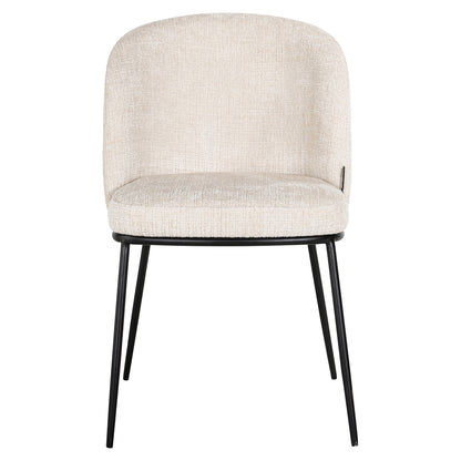 Richmond Interiors Esszimmerstuhl Elvi niagara beige fire retardant (Set of 2) Esszimmerstuhl Richmond Interiors