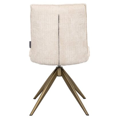 Richmond Interiors Esszimmerstuhl Dakota niagara beige swivel Esszimmerstuhl Richmond Interiors