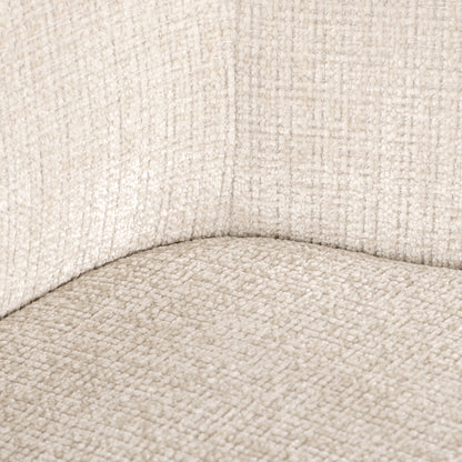 Richmond Interiors Esszimmerstuhl Dakota niagara beige swivel with arm Esszimmerstuhl Richmond Interiors