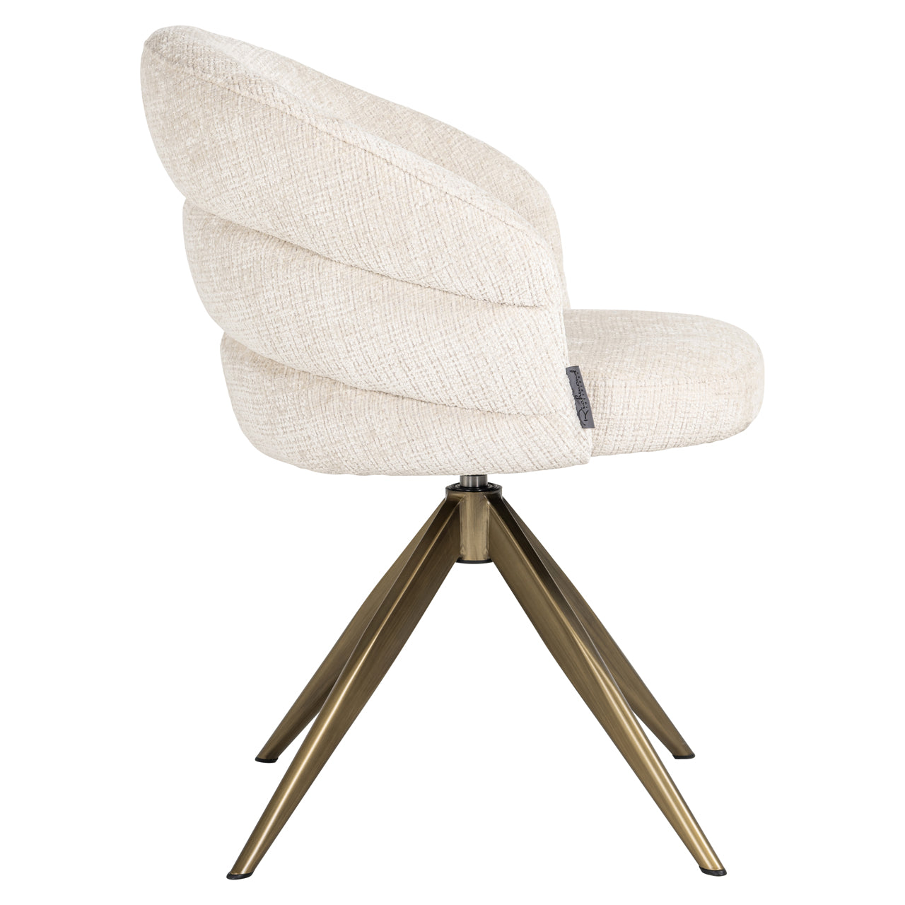 Richmond Interiors Esszimmerstuhl Zendaya niagara beige swivel Esszimmerstuhl Richmond Interiors