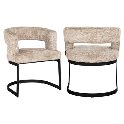 Richmond Interiors Esszimmerstuhl Ellis lovely beige Richmond Interiors
