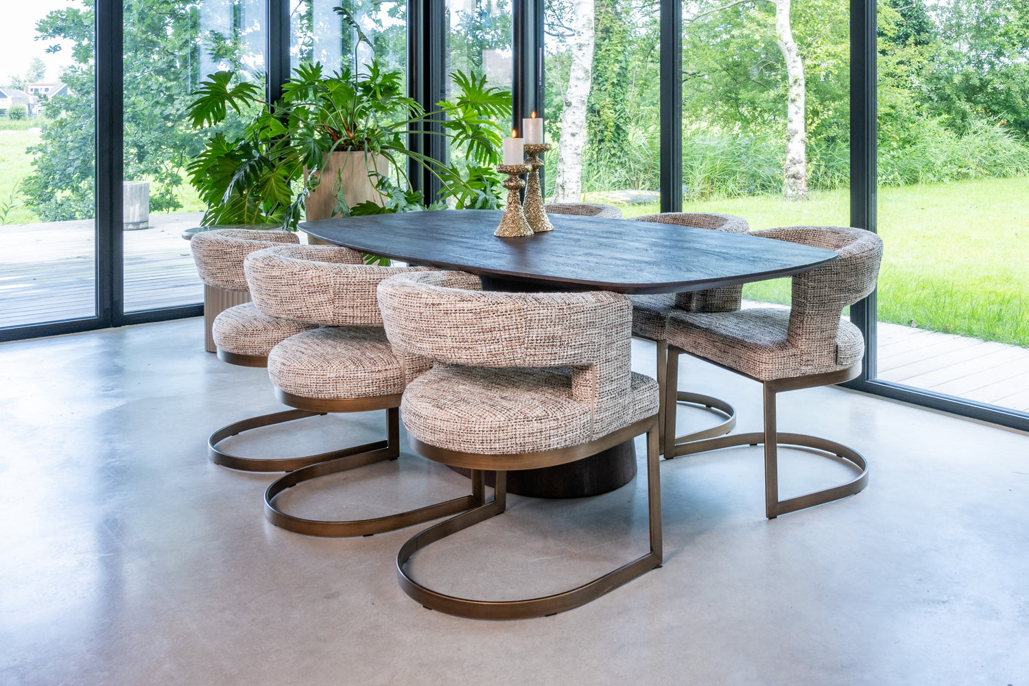 Richmond Interiors Esszimmerstuhl Ellis trendy nature Esszimmerstuhl Richmond Interiors