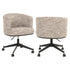 Richmond Interiors Esszimmerstuhl Rochenne trendy nature swivel on wheels Esszimmerstuhl Richmond Interiors