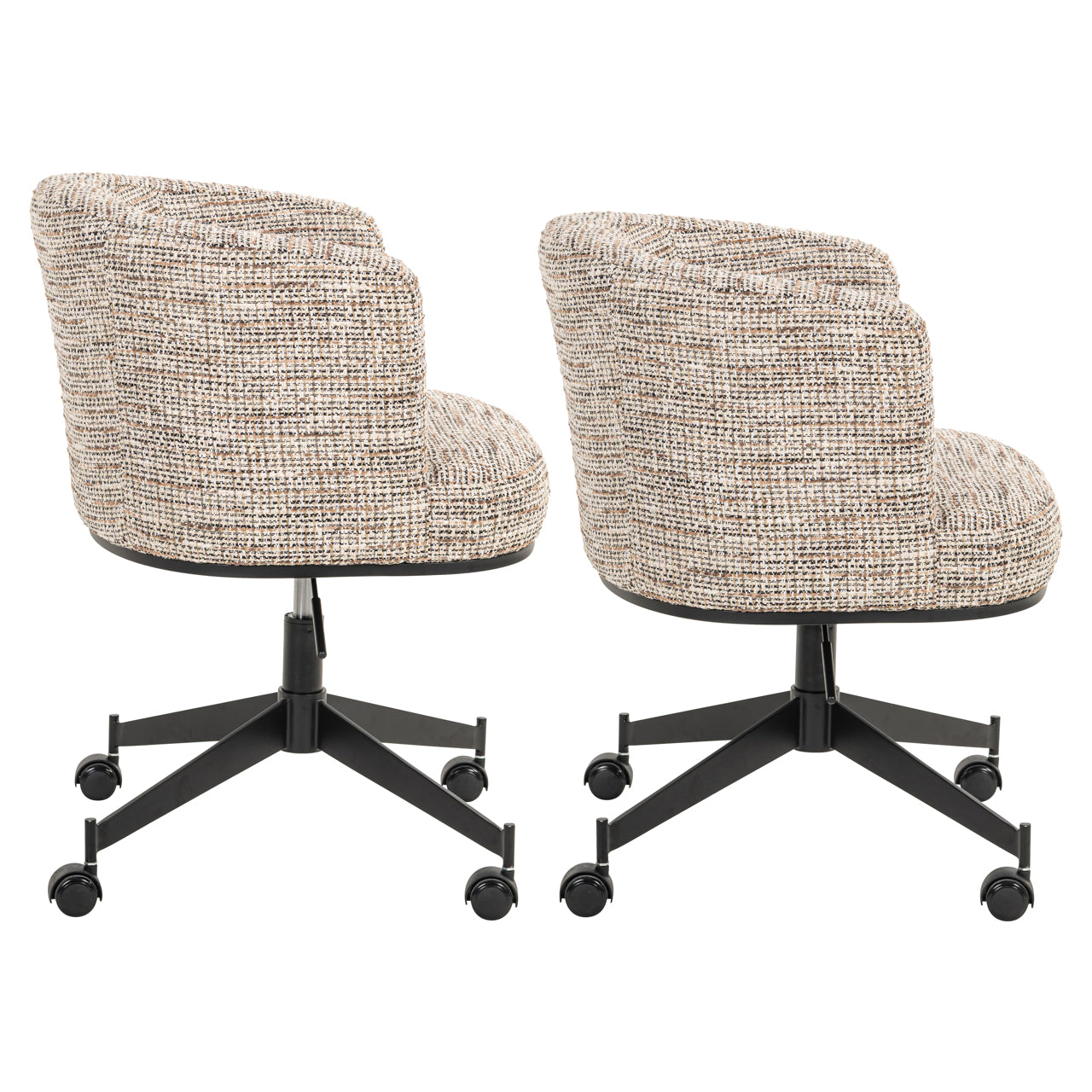 Richmond Interiors Esszimmerstuhl Rochenne trendy nature swivel on wheels Esszimmerstuhl Richmond Interiors