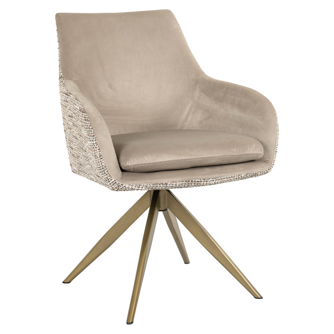 Richmond Interiors Esszimmerstuhl Lisonne trendy nature swivel Esszimmerstuhl Richmond Interiors