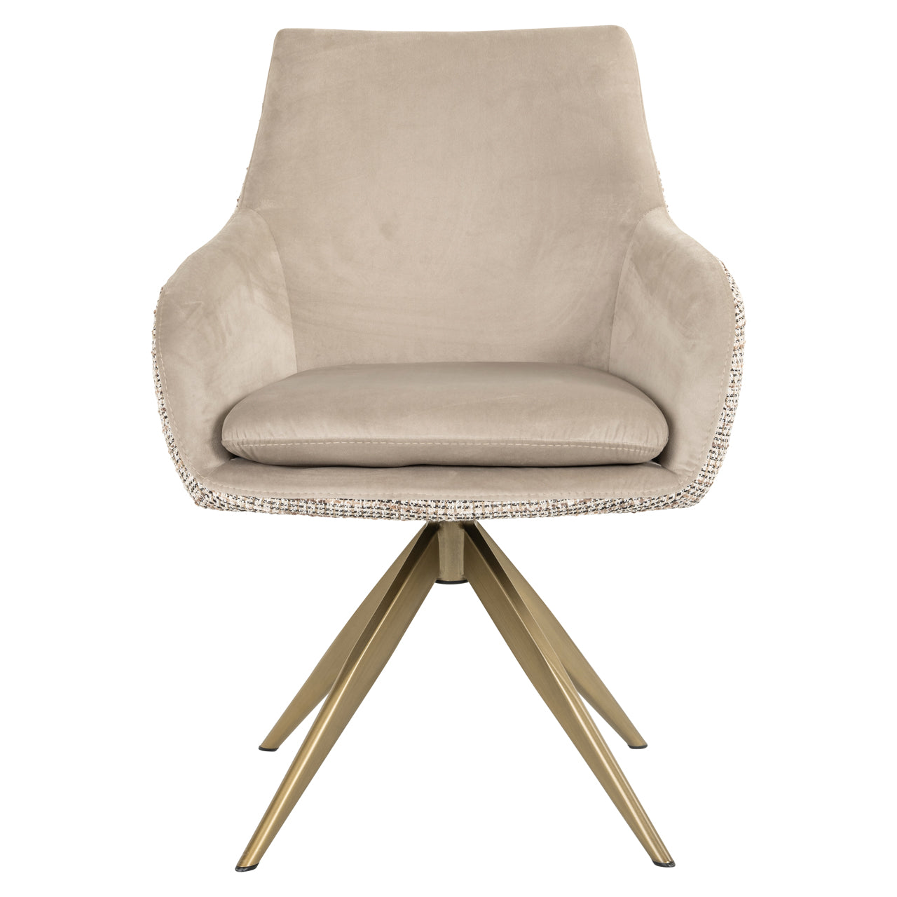 Richmond Interiors Esszimmerstuhl Lisonne trendy nature swivel Esszimmerstuhl Richmond Interiors