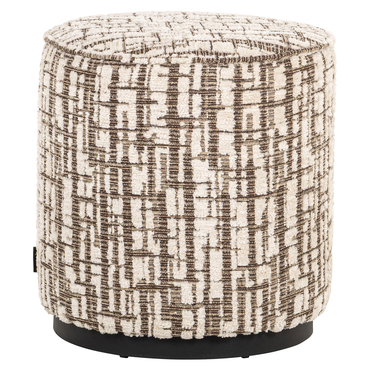 Richmond Interiors Hocker &amp; Fußbank Lexie cream 45Ø Hocker &amp; Fußbank Richmond Interiors