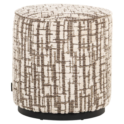 Richmond Interiors Hocker &amp; Fußbank Lexie cream 45Ø