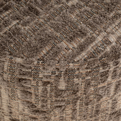 Richmond Interiors Hocker &amp; Fußbank Lexie greige 45Ø