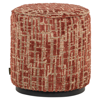 Richmond Interiors Hocker &amp; Fußbank Lexie terra 45Ø