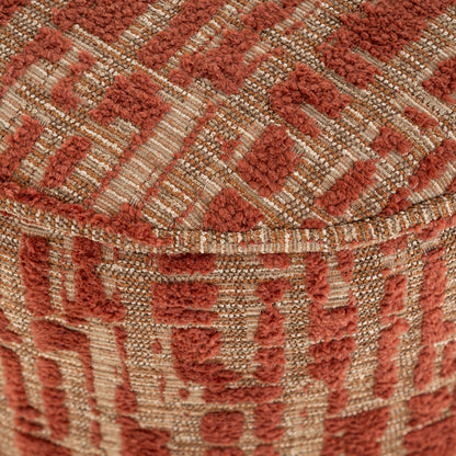 Richmond Interiors Hocker &amp; Fußbank Lexie terra 45Ø