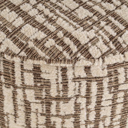Richmond Interiors Hocker Lexie – Dalia Cream (Ø70) Pouf rund Richmond Interiors