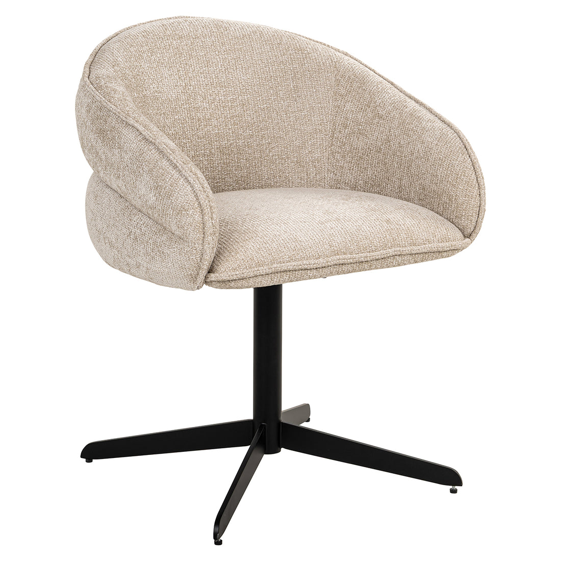 Richmond Interiors Drehstuhl Angelina cream unicorn (Unicorn 11 cream) Drehstuhl Richmond Interiors