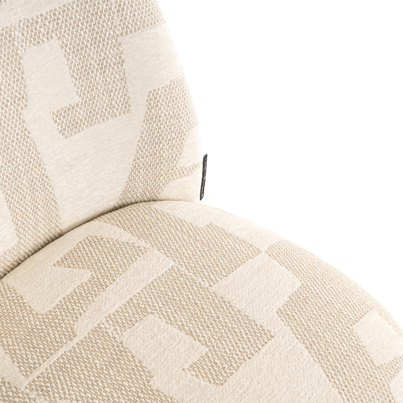 Richmond Interiors Esszimmerstuhl Lana beige graffic (Set of 2) Esszimmerstuhl Richmond Interiors
