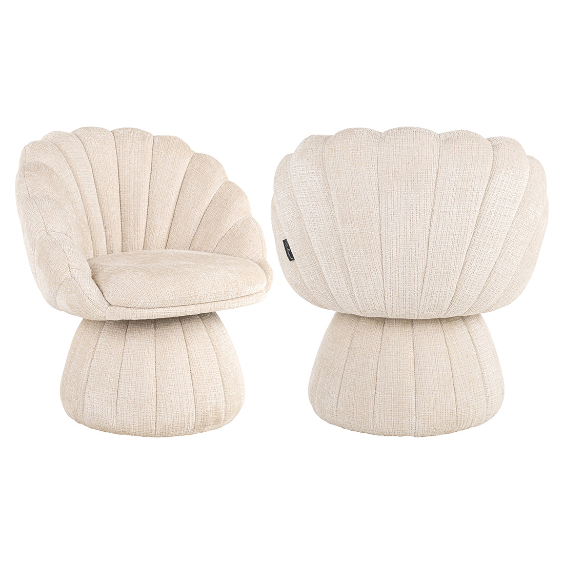 Richmond Interiors Sessel Blossom beige chenille (Niagara 902 beige) Polstersessel Richmond Interiors