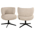 Richmond Interiors Esszimmerstuhl Alexis biscotti swivel Esszimmerstuhl Richmond Interiors