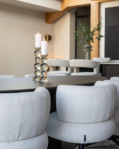 Richmond Interiors Esszimmerstuhl Alexis biscotti swivel Esszimmerstuhl Richmond Interiors
