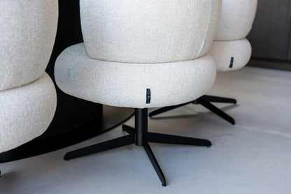 Richmond Interiors Esszimmerstuhl Alexis biscotti swivel Esszimmerstuhl Richmond Interiors