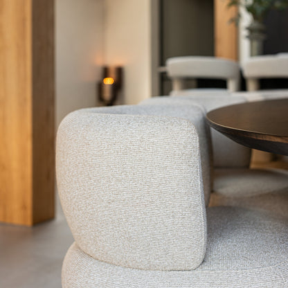 Richmond Interiors Esszimmerstuhl Alexis biscotti swivel Esszimmerstuhl Richmond Interiors