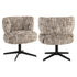 Richmond Interiors Esszimmerstuhl Alexis brown omara swivel Esszimmerstuhl Richmond Interiors