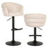 Richmond Interiors Drehbarer Barstuhl Nikki beige chenille (Niagara 902 beige) Barstuhl Richmond Interiors