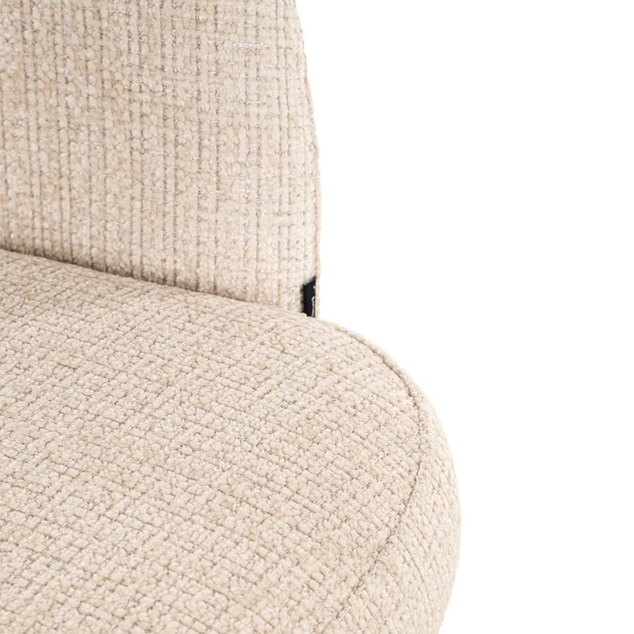Richmond Interiors Drehbarer Barstuhl Nikki beige chenille (Niagara 902 beige) Barstuhl Richmond Interiors