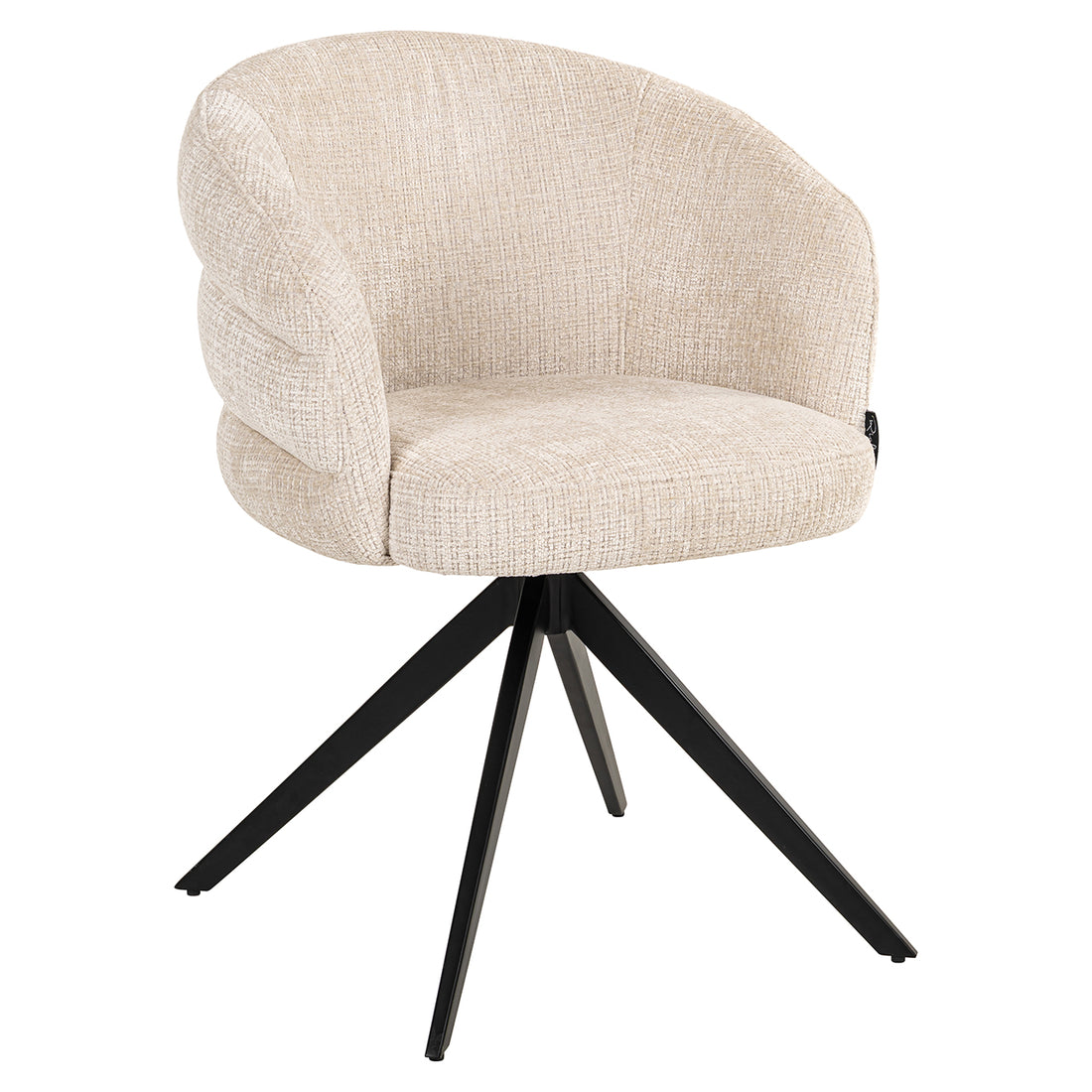 Richmond Interiors Drehsessel Serenity beige chenille (Niagara 902 beige) Drehstuhl Richmond Interiors