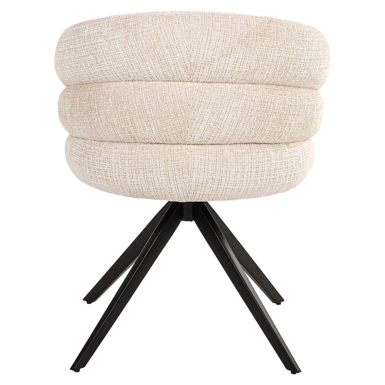 Richmond Interiors Drehsessel Serenity beige chenille (Niagara 902 beige) Drehstuhl Richmond Interiors
