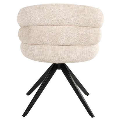 Richmond Interiors Drehsessel Serenity beige chenille (Niagara 902 beige) Drehstuhl Richmond Interiors
