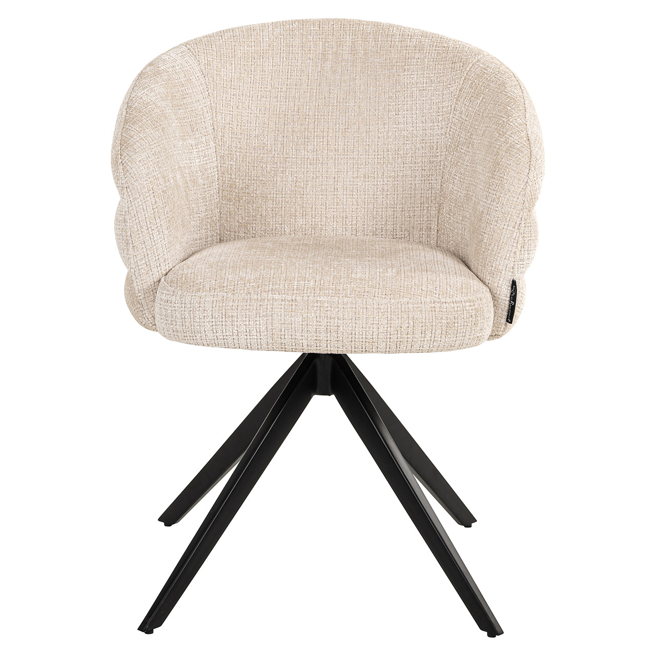 Richmond Interiors Drehsessel Serenity beige chenille (Niagara 902 beige) Drehstuhl Richmond Interiors