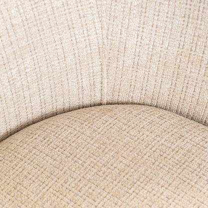 Richmond Interiors Drehsessel Serenity beige chenille (Niagara 902 beige) Drehstuhl Richmond Interiors