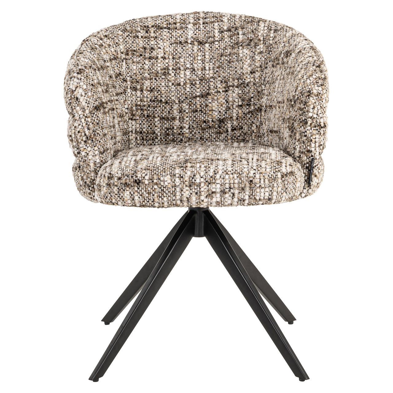 Richmond Interiors Esszimmerstuhl Serenity brown omara swivel fire retardant Esszimmerstuhl Richmond Interiors