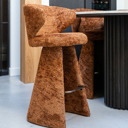Richmond Interiors Barstuhl Gatsbi lovely cinnamon (Be Lovely 603 Cinnamon) Barstuhl Richmond Interiors