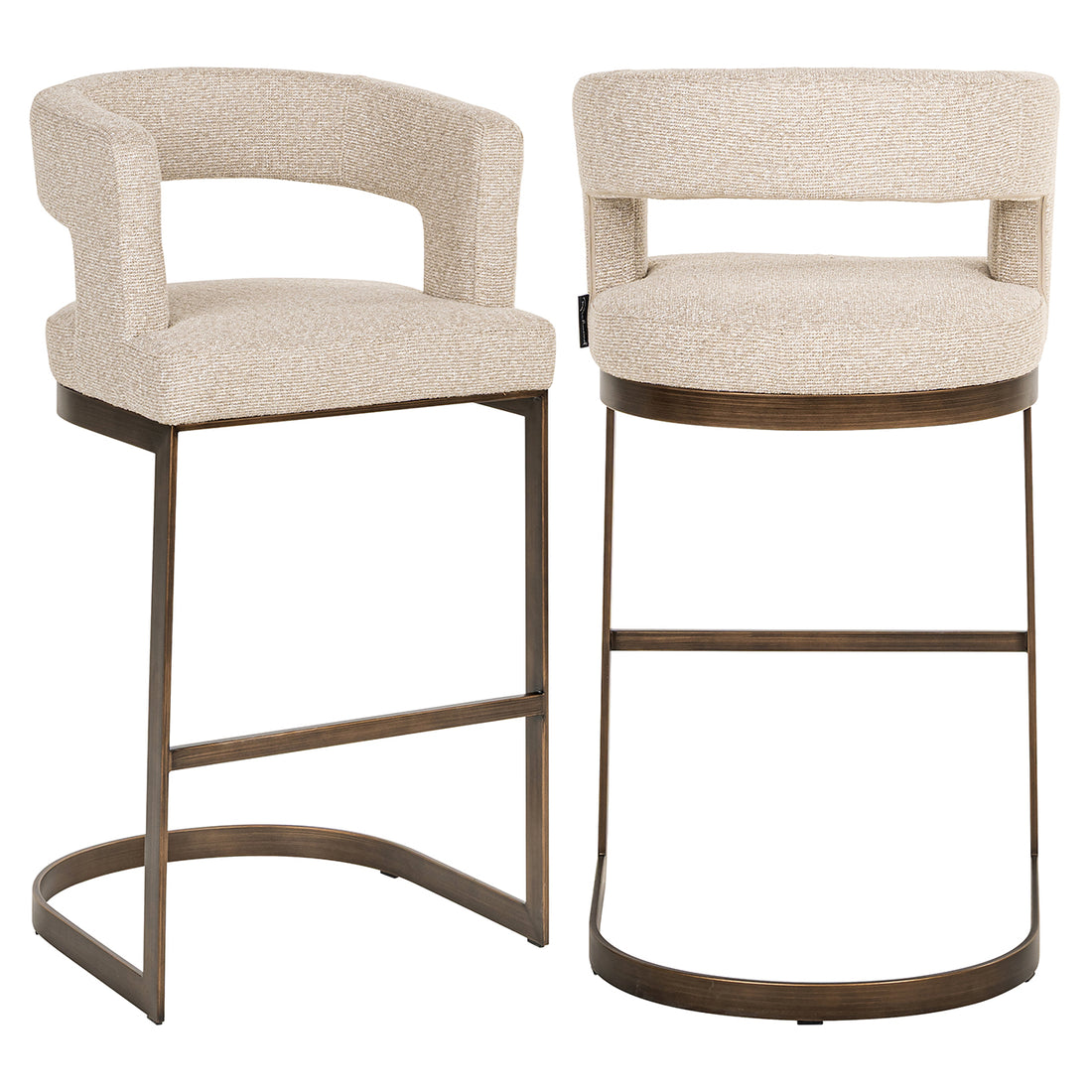 Richmond Interiors Barstuhl Ellis biscotti (Biscotti) Barstuhl Richmond Interiors